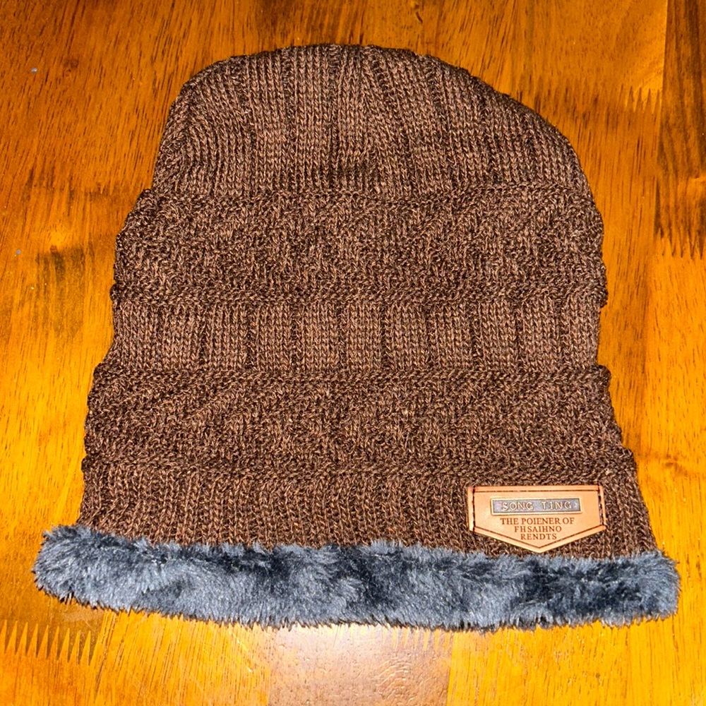 Men’s Toboggan Brown With Fleece